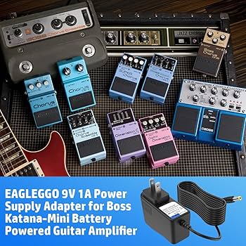 Amazon.com : 9V AC Power Supply Adapter for Boss Katana-Mini